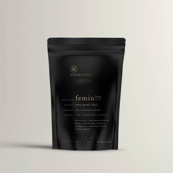 Feminism Rose Chai Superbrew – Calming Adaptogenic Blend for Relaxation & Hormone Balance
