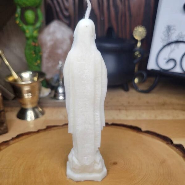 Wholesale Female Figurine Candle – Virgin Mary Shape Decorative Religious Candle - Image 5