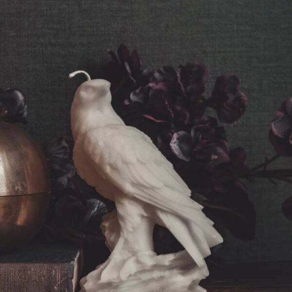 Wholesale Hawk Pillar Candle – Elegant, Handcrafted, and Nature-Inspired - Image 2