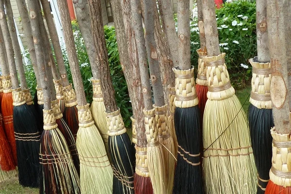 100% Natural Fiber Brooms