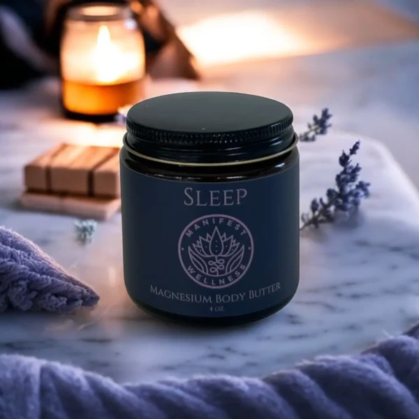 Magnesium Sleep Butter, made with Organic Ingredients - Image 2