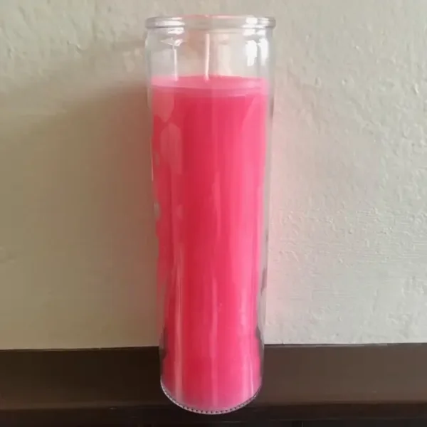 Pink 7 Day Prayer Candle - Romance, Love, Self-Love - Image 3