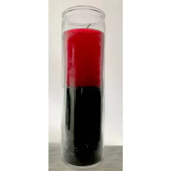 Black W/Red 7 Day Prayer Candle Reversing Candle - Image 3