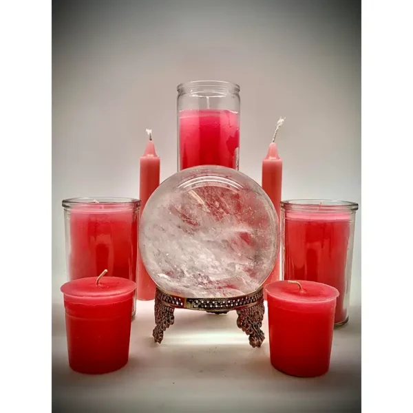 Pink 7 Day Prayer Candle - Romance, Love, Self-Love