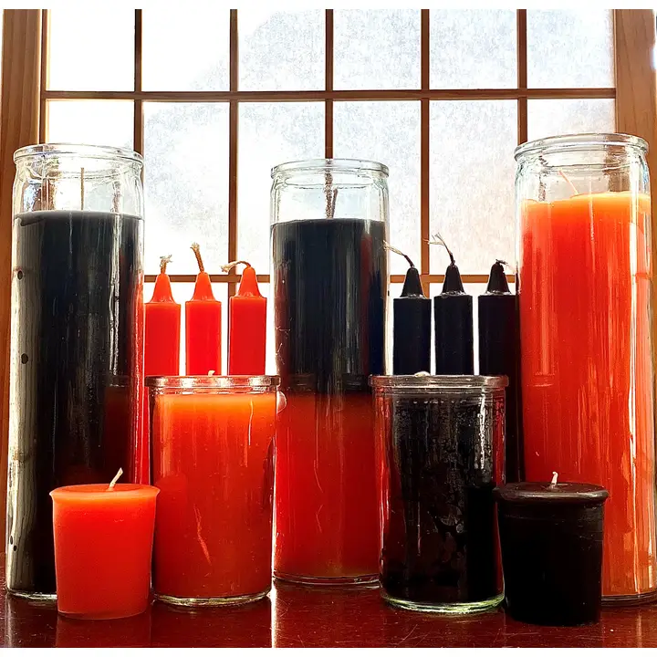 Black 7 Day Prayer Candle - Protection, Strength - Image 4