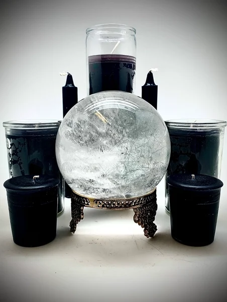 Black 7 Day Prayer Candle – Protection, Strength