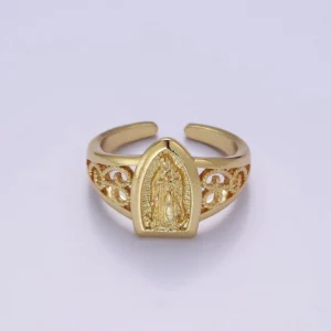 Catholic Our Lady of Guadalupe Virgin Mary Religious Ring