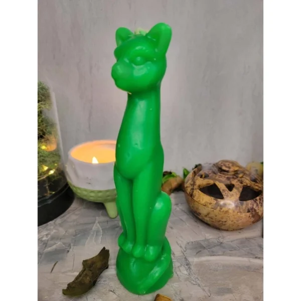Decorative Ritual Cat-Shaped Candle Cat Candle Ritual - Image 7