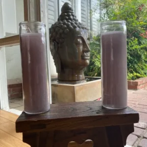 Gray 7 Day Prayer Candle – Stability, Feminine Energy