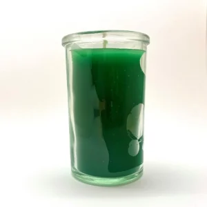 Green 2 Day Candle – Grounding, Fertility, Luck & Abundance
