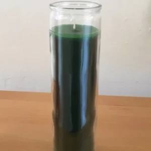 Green 7 Day Prayer Candle – Money, Beauty, Prosperity