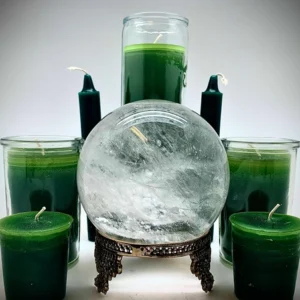 Green 7 Day Prayer Candle – Money, Beauty, Prosperity