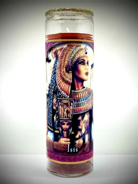 Isis Glitter Candle – Goddess of Protection and Magic