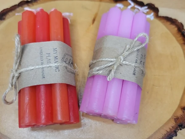 Pack of 10 Colored Spell Candles, Chime Candle 4 Inches - Image 5