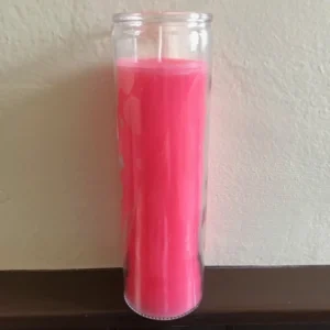 Pink 7 Day Prayer Candle – Romance, Love, Self-Love