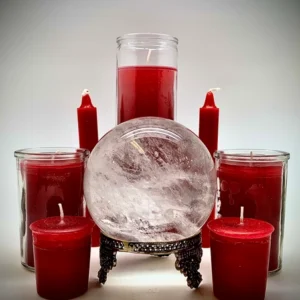 Red 7 Day Prayer Candle – Passion, Attraction, Love, Desire