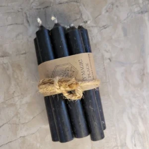 Set of 10 Mini Candles 4″ Chime Unscented Home Decor