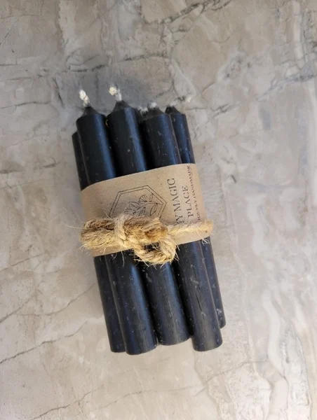 Set of 10 Mini Candles 4″ Chime Unscented Home Decor