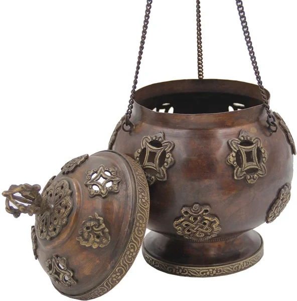 Tibetan Traditional Hanging Incense Burner Copper