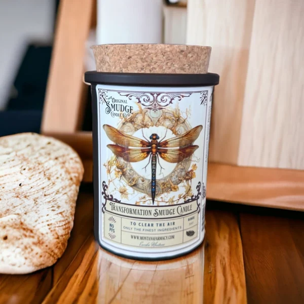 Transformation Dragonfly  Orig Smudge Candle Space Clearing - Image 3