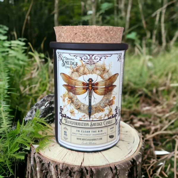 Transformation Dragonfly  Orig Smudge Candle Space Clearing - Image 4
