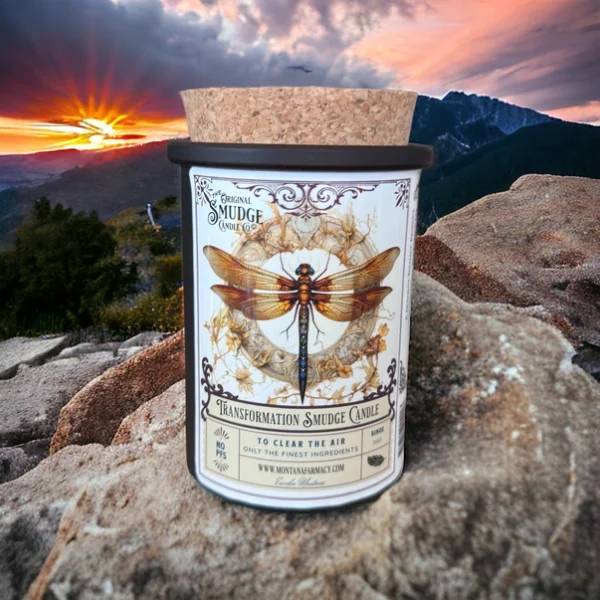 Transformation Dragonfly  Orig Smudge Candle Space Clearing - Image 5