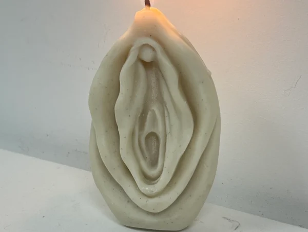 Vulva Soy Pillar Candle L Vulva Candle Kink Candle L Kinky - Image 2