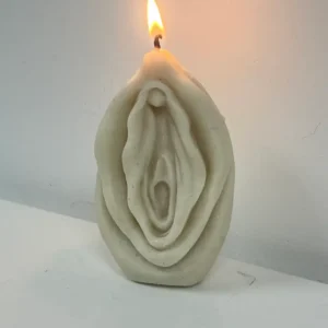 Vulva Soy Pillar Candle L Vulva Candle Kink Candle L Kinky