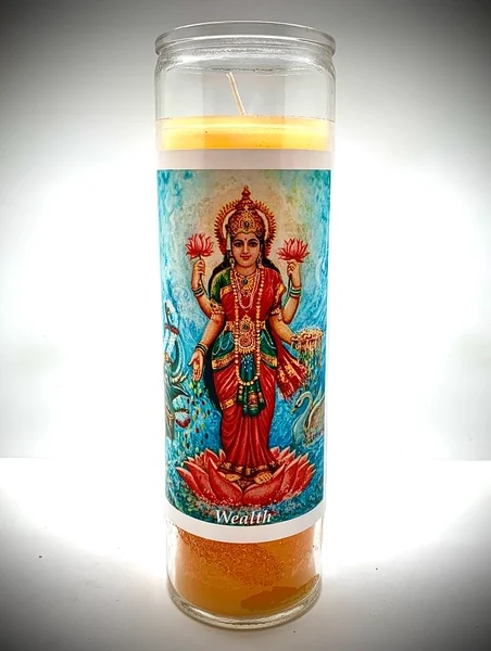Wealth Candle – Lakshmi, Wealth, Abundance