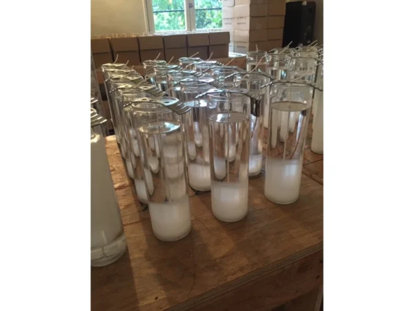 White 7 Day Prayer Candle - Wedding, Purity, Hand Fasting - Image 2