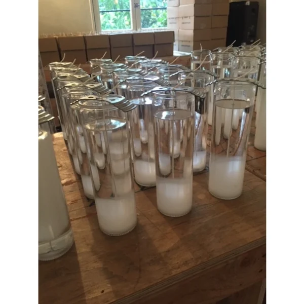 White 7 Day Prayer Candle – Wedding, Purity, Hand Fasting