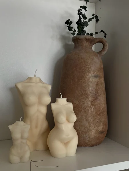 Body Candle | Women Aesthetic Body Shaped Candle | Valentine