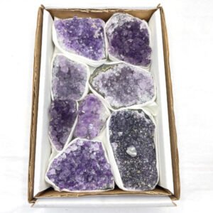 Boxed – Amethyst Clusters (500 g)