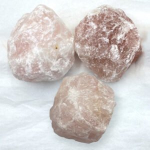 Bulk Rough Minerals – Rose Quartz L (1 lb)