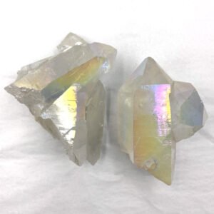 Clear Quartz Angel Aura Clusters – Medium