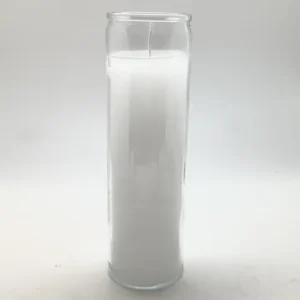 White 7 Day Prayer Candle – Wedding, Purity, Hand Fasting