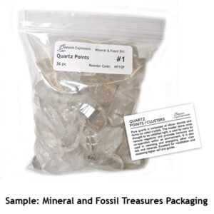 Bin Sized – Rose Quartz Chunks (Size 3) (12 pcs)