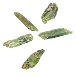 Green Kyanite Blades – Med / Lrg (1/2 lb)