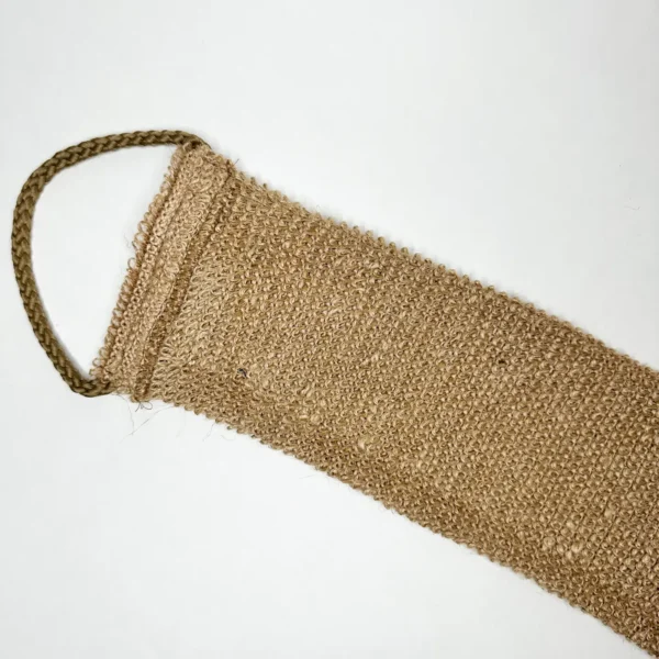 Natural Organic Jute Back Scrubber - Image 4