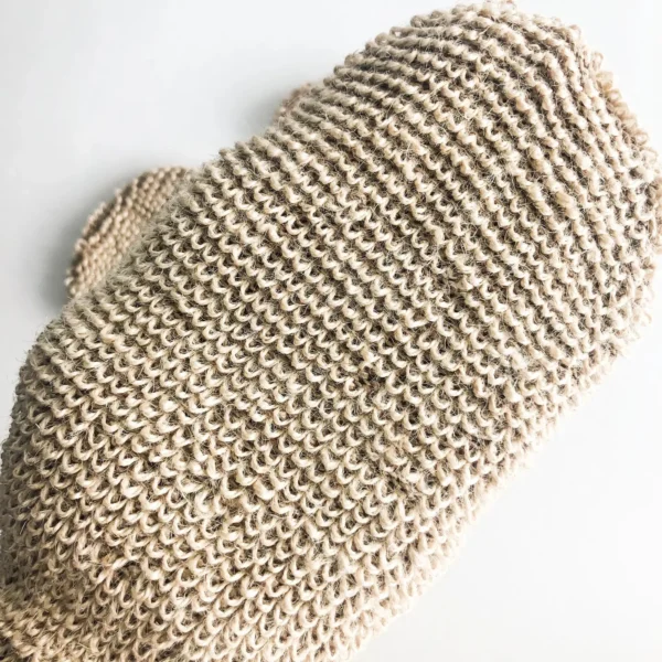 Natural Jute Mitt - Organic Biodegradable Exfoliating - Image 6