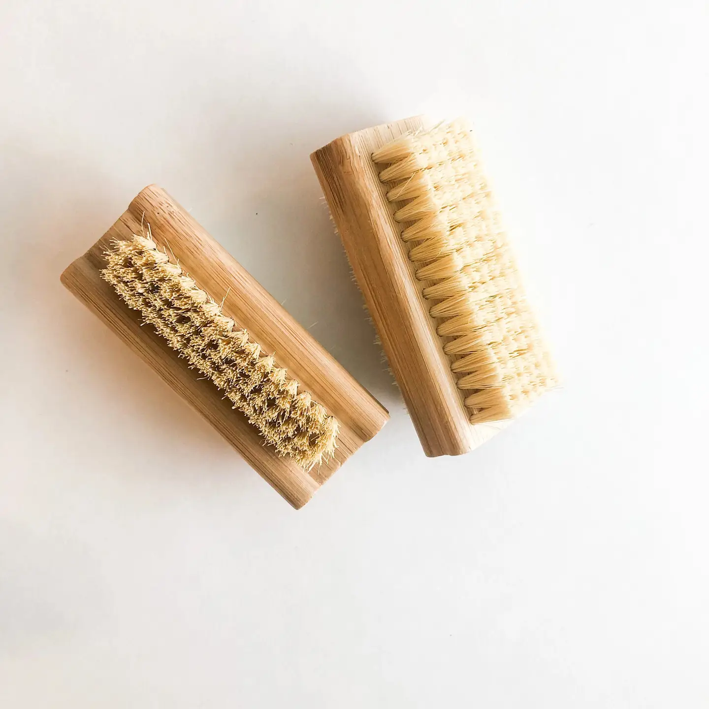 Natural Bamboo Nail Brush - Plastic Free Nail Brush - Image 5