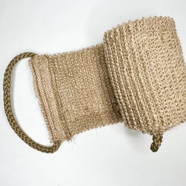 Natural Organic Jute Back Scrubber - Image 2