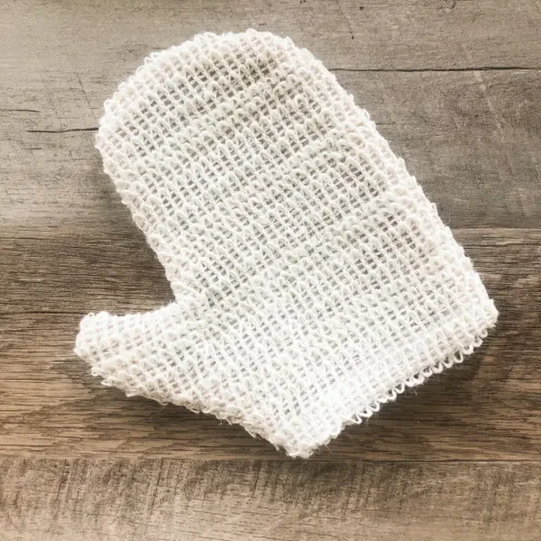 Natural Sisal Bath Mitt - Organic Exfoliating glove - Image 3