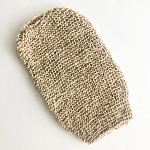 Natural Jute Mitt - Organic Biodegradable Exfoliating - Image 2