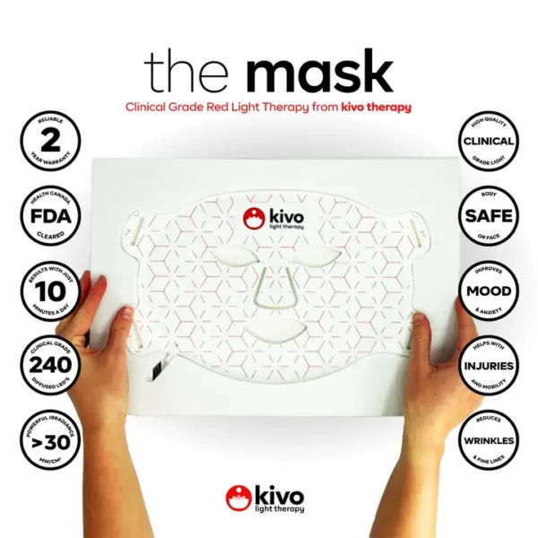 Kivo Face: Red Light Therapy Face Mask - Image 3