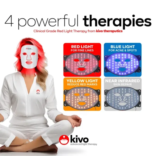 Kivo Face: Red Light Therapy Face Mask - Image 2